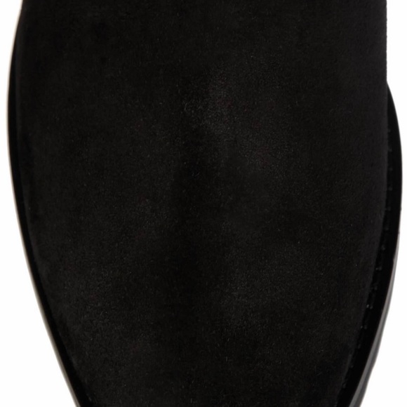 Donna Karan NY Sueded Calf and Shearling Boots - Picture 4 of 4